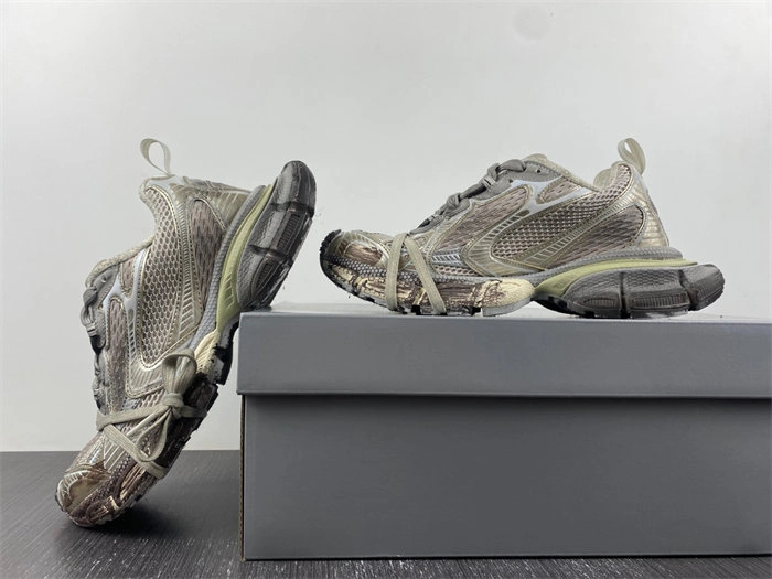 Ba*len*cia*ga 3xl trainer worn out dark grey 734734 w3xl7 comfortable 4382